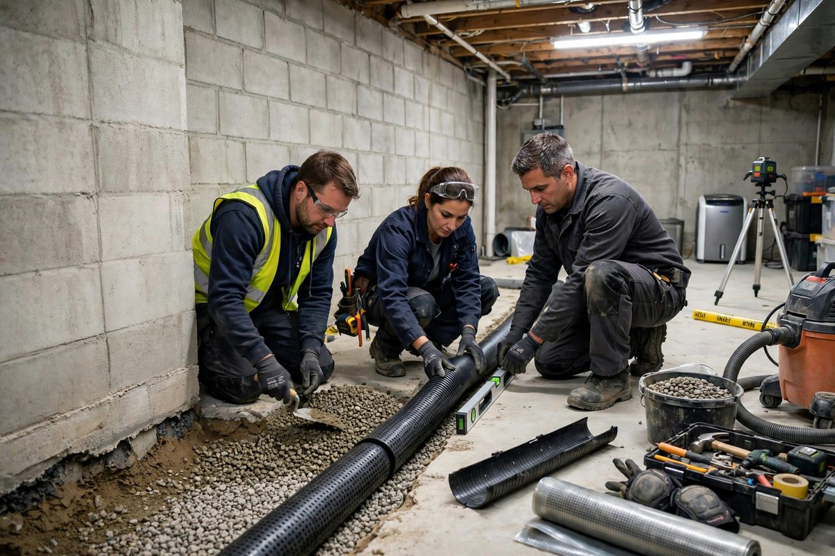 Basement Waterproofing in Washington, DC